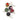 Spitfire Classic Swirl Wheel Keychain Assorted Colours