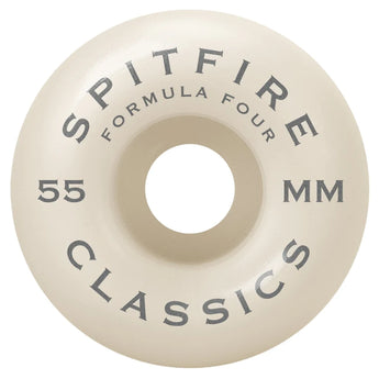 Spitfire Classic Swirl F4 99D Skateboard Wheels - Yellow