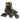 Rollerblade - Macroblade 100 3WD Black/Saffron Inline Skates