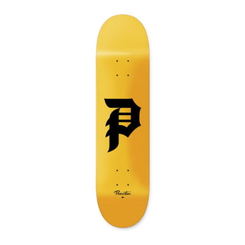 Primitive Skateboard Deck - Dirty P Yellow/Black 7.7"