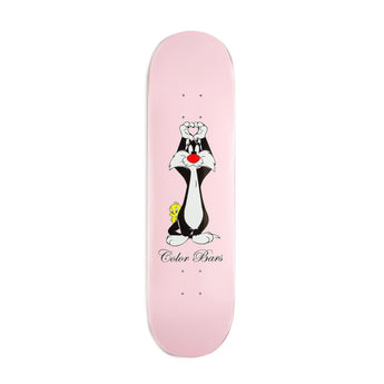 Color Bars Skateboard Deck - Looney Tunes Chase Love 8.25"