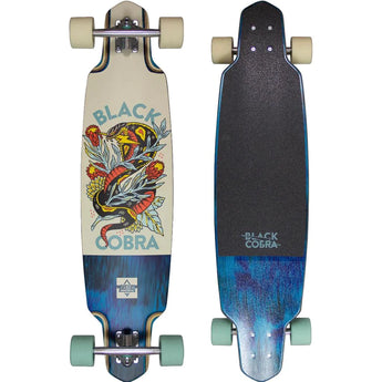 Duster - Cobra Teal/Off White Longboard 38"