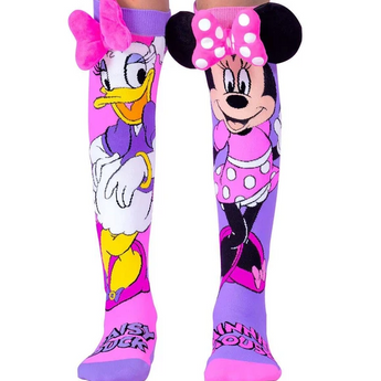 Madmia -Minnie And Daisy Socks (ages 6-99)