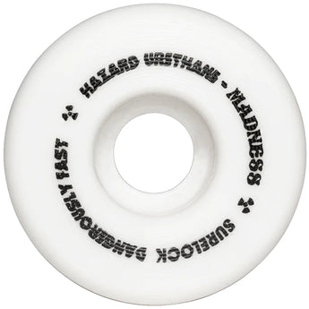 Hazard Sign CP Conical Surelock 101A White Skateboard Wheels