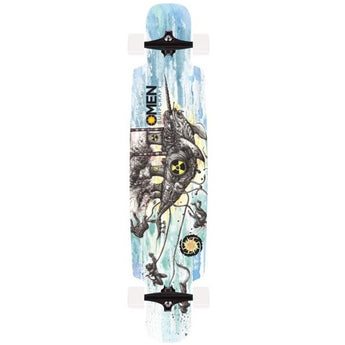 Omen - Nuclear Narwhal Drop Through Longboard 41.5"