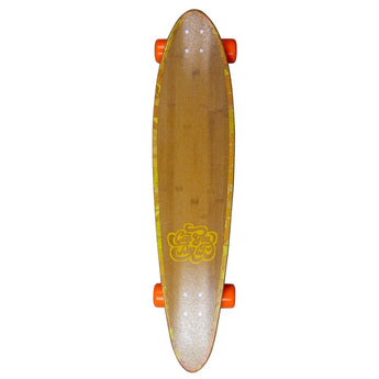 Duster - Dig It Bamboo Orange Pintail Longboard 40"