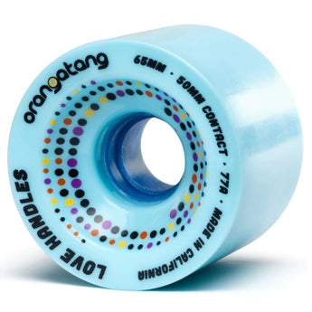 Orangatang Longboard Skateboard Wheels - Love Handles 77A 65mm