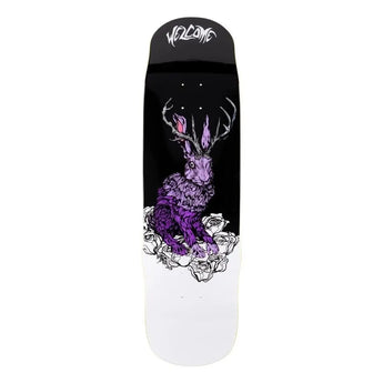Welcome Skateboard Deck - Thumper on Effigy Black/white 8.8"