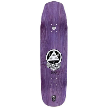 Welcome Skateboard Deck - Peregrine on Wicked Queen White/Prism Foil 8.6"