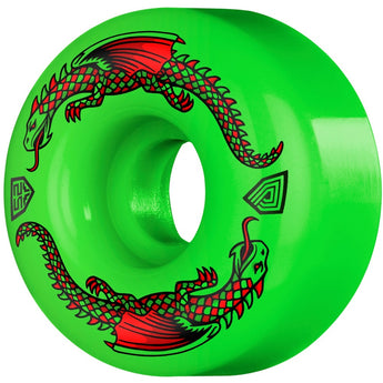 Powell Peralta Dragon Formula 93A 52x31mm Skateboard Wheels - Green