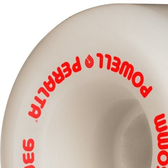 Powell Peralta Dragon Formula 93A 60x39mm Skateboard Wheels - White