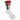 Zero Socks 3 Skull Blood Crew White