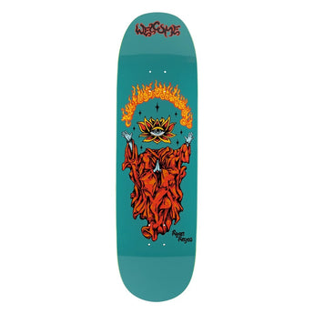 Welcome Skateboard Deck - Rebirth On Baculus 2 Teal 9.0"