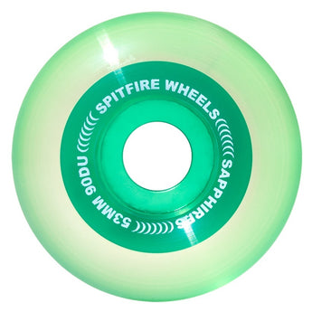 Spitfire Radial 53mm 90D Sapphire Green Skateboard Wheels