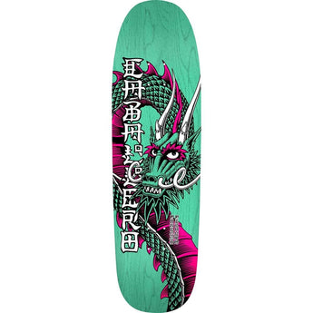 Powell Peralta Reissue Skateboard Deck - Caballero Ban This Teal 9.265"