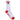 Spitfire Socks Bighead Fill Emb White Red