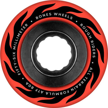 Bones Rough Rider Runners ATF Eternal Flame Red 80A 56mm Skateboard Wheels