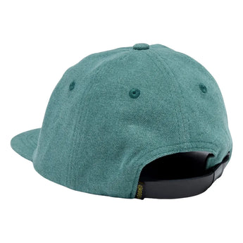 Krooked Eyes Green Denim Adjustable Hat