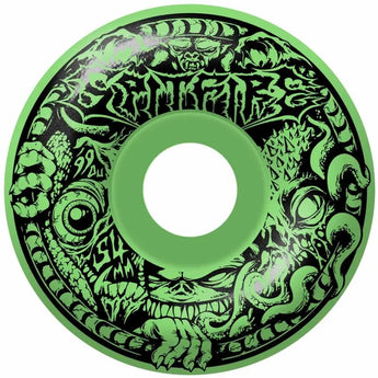Spitfire F4 Radial Full 54mm 99D Demon Gate Glow Skateboard Wheels