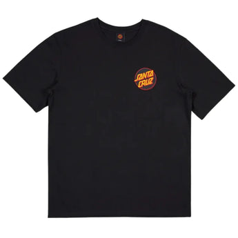 Santa Cruz Descended Dots Black T-Shirt