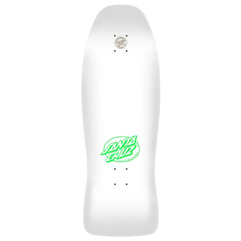 Santa Cruz Reissue Skateboard Deck - Kendall End Of The World White 10"