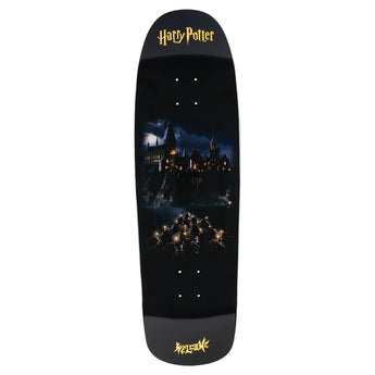 Welcome X Harry Potter Skateboard Deck - Arrival On Slappy Slap Black Gold Foil 9.75"