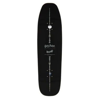 Welcome X Harry Potter Skateboard Deck - Seeker On Nimbus 5000 Gold Foil 8.75"