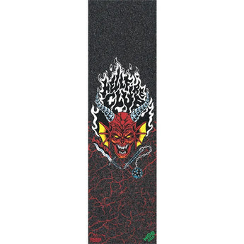 Mob Skateboard Griptape - Santa Cruz X Stranger Things  Hellfire Club 9 x 33