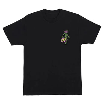 Santa Cruz X Stranger Things Demogorgon Dot Black T-Shirt