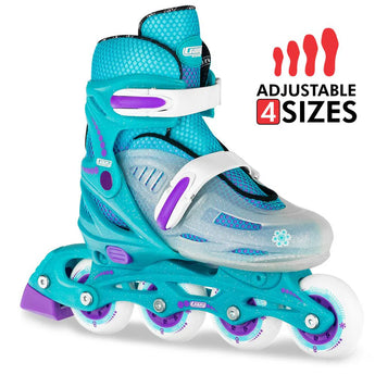 Crazy Skates - 148 Size Adjustable Inline Skates