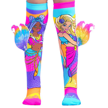 Madmia -Barbie Mermaid Socks (ages 6-99)