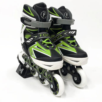 Blade X - Focus Neon Size Adjustable Inline Skate