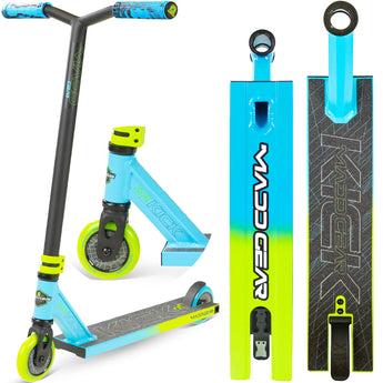 Madd Gear Kick Pro-X Kids Stunt Scooter - Teal/Green