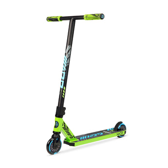 Madd Gear Kick Renegade 21 Kids Stunt Scooter - Green/Blue