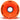 Orangatang Longboard Skateboard Wheels - In Heat Orange 80A 75mm