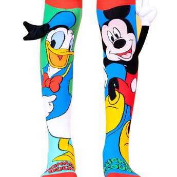 Madmia -Mickey And Donald Socks (ages 6-99)