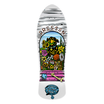 Santa Cruz Skateboard Deck - Dressen Pup Reissue 9.5"