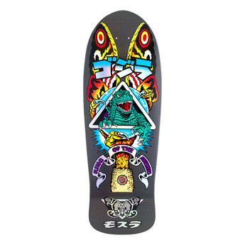 Santa Cruz x Godzilla Skateboard Deck - Mothra Natas 10.538"