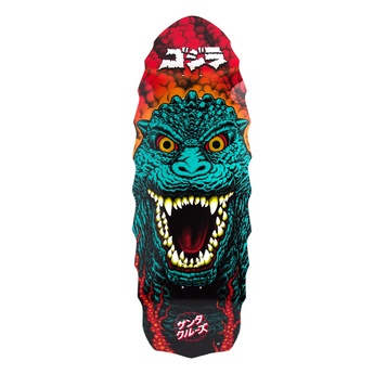 Santa Cruz x Godzilla Skateboard Deck - Godzilla Destroyer 11.0"