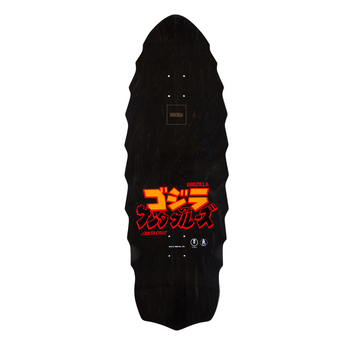 Santa Cruz x Godzilla Skateboard Deck - Godzilla Destroyer 11.0"