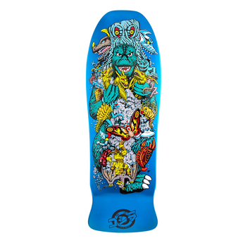 Santa Cruz x Godzilla Skateboard Deck - Kaiju Roskopp 10.125"