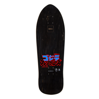 Santa Cruz x Godzilla Skateboard Deck - Jr. Natas 9.89”