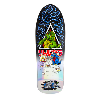 Santa Cruz x Godzilla Skateboard Deck - Jr. Natas 9.89”