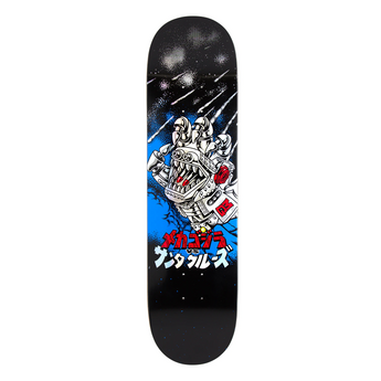 Santa Cruz x Godzilla Skateboard Deck - Mecha Hand 8.0"