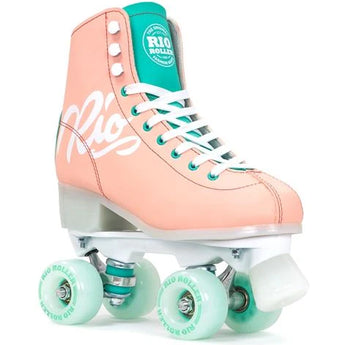 Rio Roller - Script Peach and Green