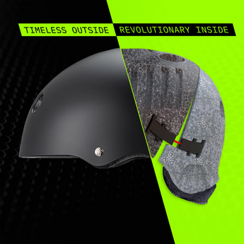 TRIPLE 8 Deep Cover Helmet - Black Matte
