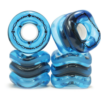 Shark Wheel - Firefly Transparent Blue 60MM, 78A
