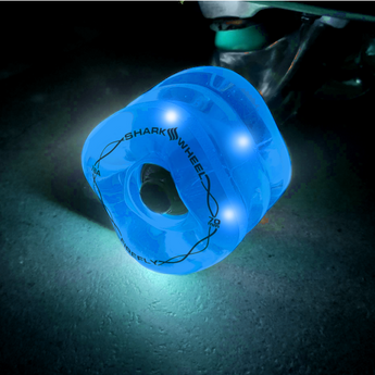 Shark Wheel - Firefly Transparent Blue 60MM, 78A