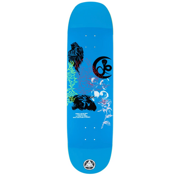 Welcome Skateboard Deck - Flash on Moontrimmer 2.0 Blue 8.5"