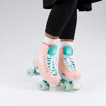 Rio Roller - Script Peach and Green